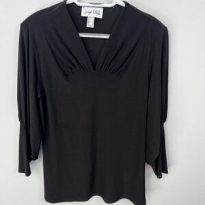 * HOST PICK * 𝅺NWOT Joseph Ribkoff, Top with Fancy Sleeve, Size 8